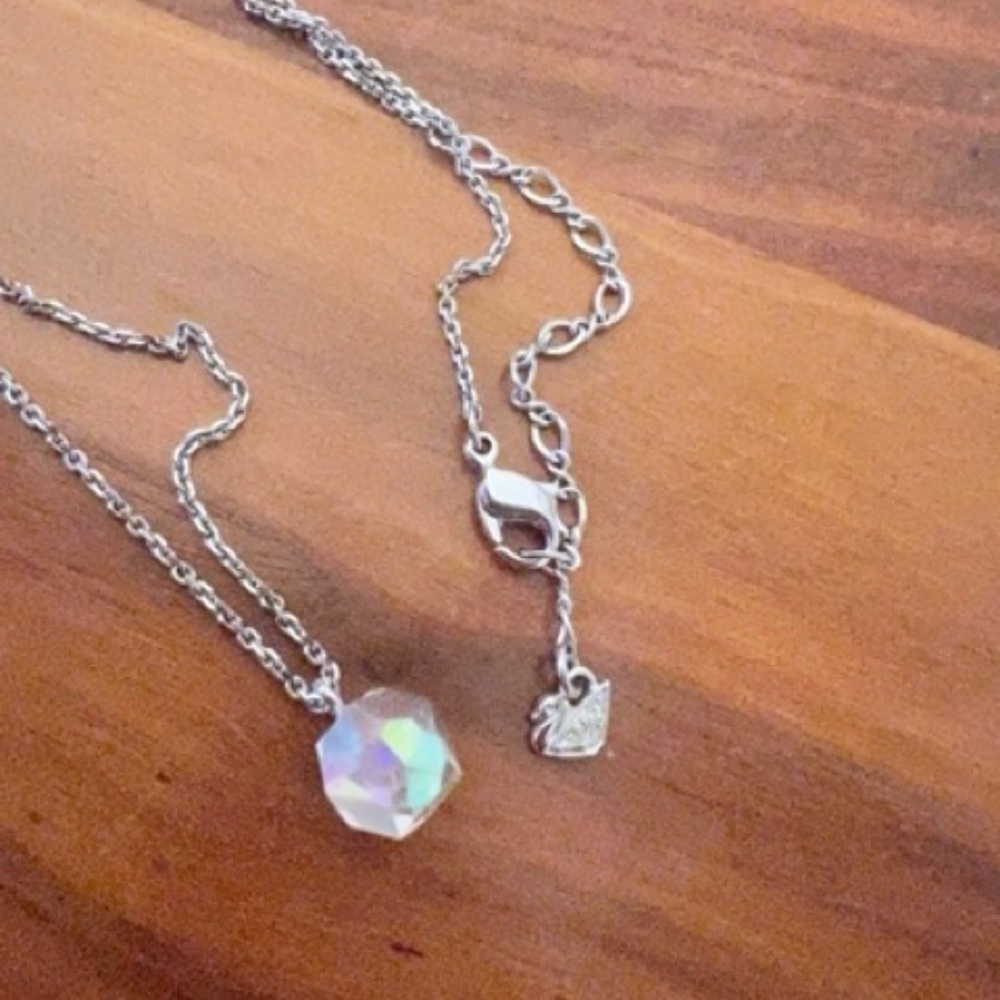Swarovski necklace box included
